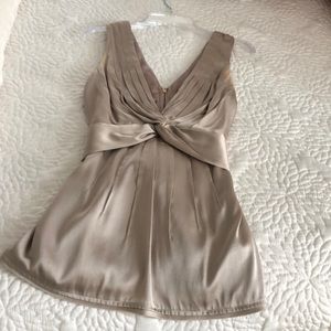 Gorgeous satin dress top
